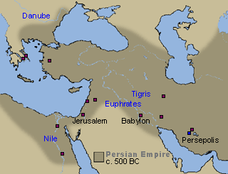 Persian Empire Map